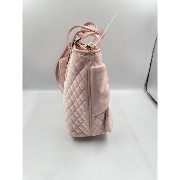 NWT Juicy Couture Pink Diamond Tied With A Bow Mini Tote Light Pink Handbag 🎀 - Picture 13 of 13